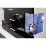 Kommode Schwarz mit 4 Schubladen Sideboard