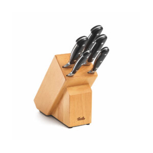 Bestückter Messerblock Alaska aus Holz, 6-tlg.